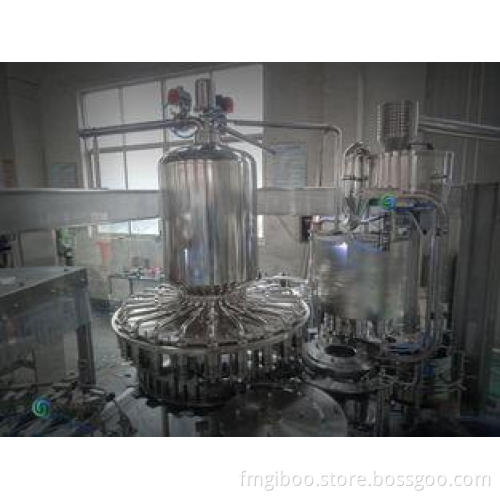Orange Juice Filling Machine 4 in 1 Monoblock For Plastic B